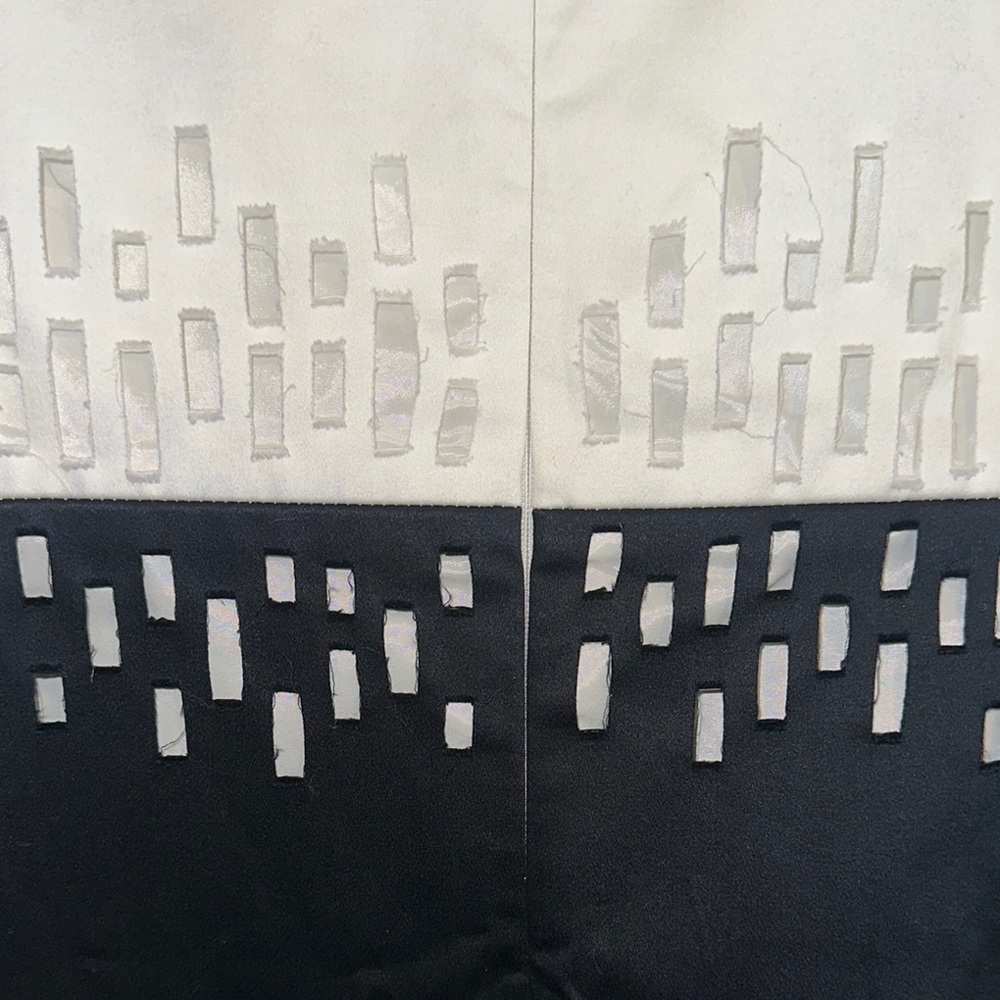 Elegant White‎ and Black Dress by 148 Lafayette - Picture 5 of 5